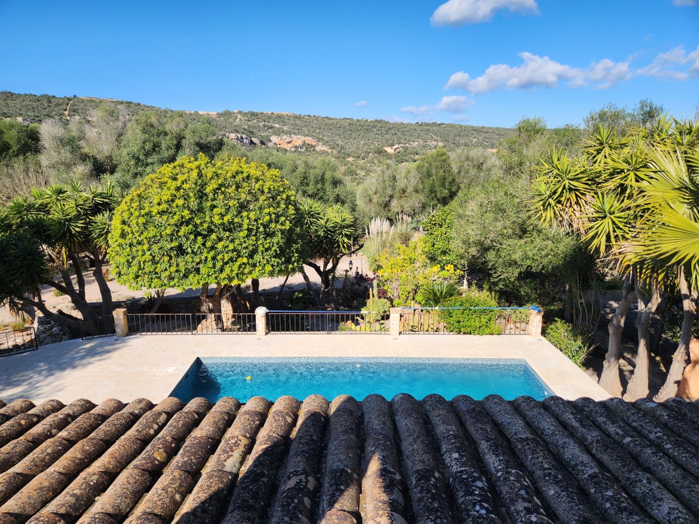 Blick aus der oberen Etage